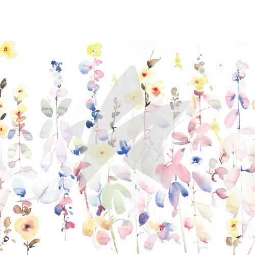Designpapier - Zarte Frühlingsblumen