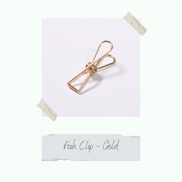 Fish Clip - Gold