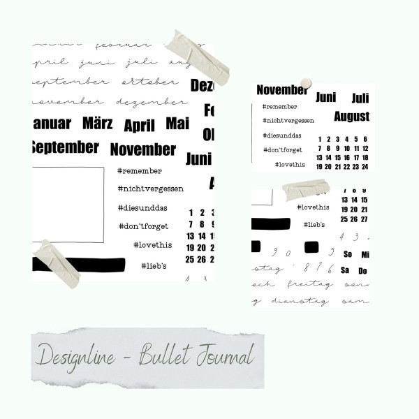 Stempelset - Designline - Bullet Journal