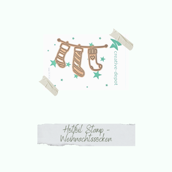 Hotfoil Stamp - Weihnachtssocken