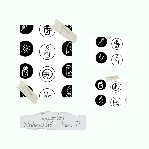 Stempelset - Designline - Weihnachten - Icons II