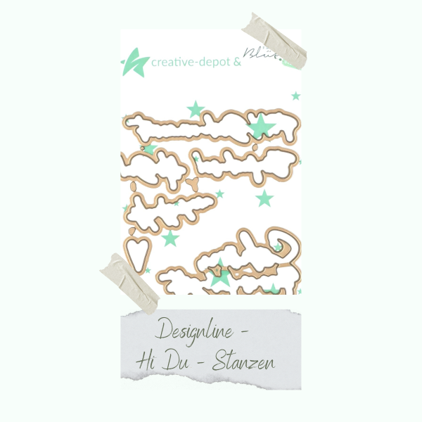 Die - Designline - Hi Du - Stanzen