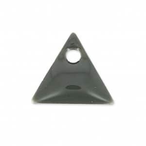 Dreieck-Kaltemail-8-mm-Grau