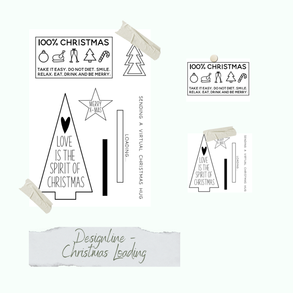 Stempelset - Designline - Christmas Loading