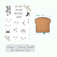 Bundle - Ein Toast auf Dich - Stempelset & Stanzen