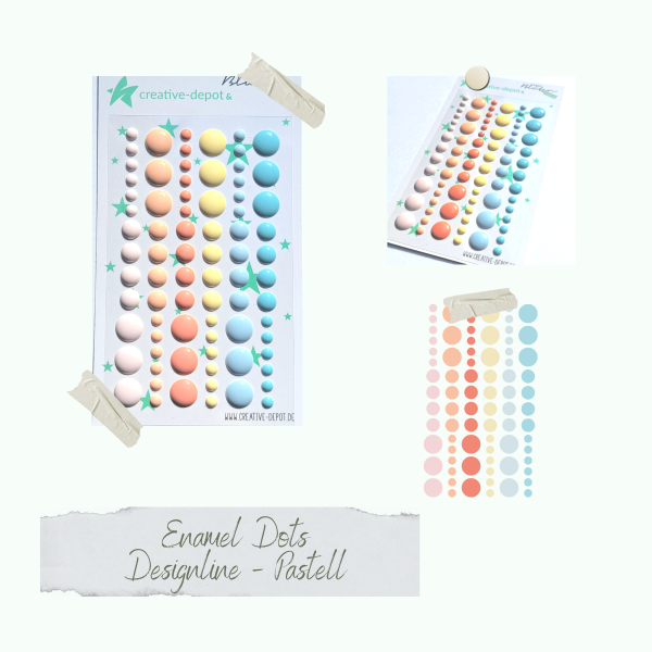Enamel Dots - Designline - Pastell