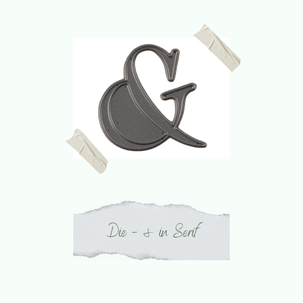 Die - & in Serif