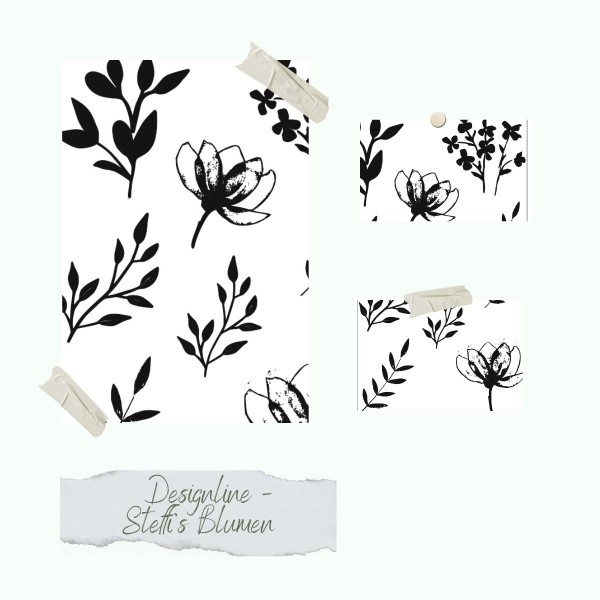 Stempelset - Designline - Steffi's Blumen