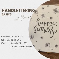 Handlettering Workshop - 06.07.2024, 15.00 Uhr