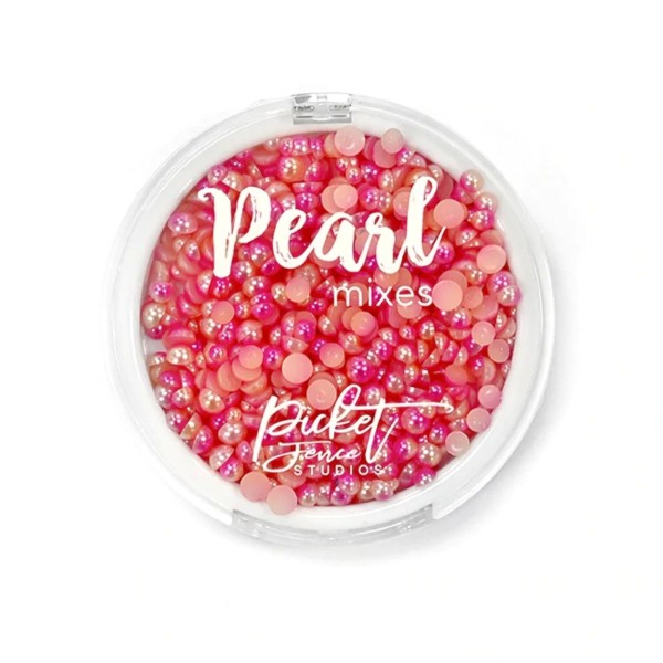 Picket Fence Studio - Pearl Mixes - Bright Pink & Coral