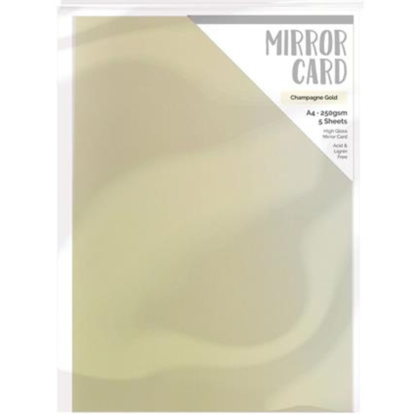 Tonic Studios - Mirror Card - Champagne Gold