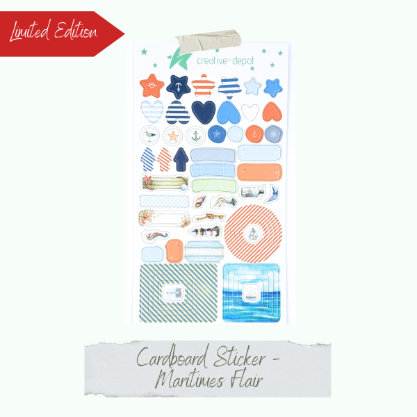 Cardboard Sticker - Maritimes Flair