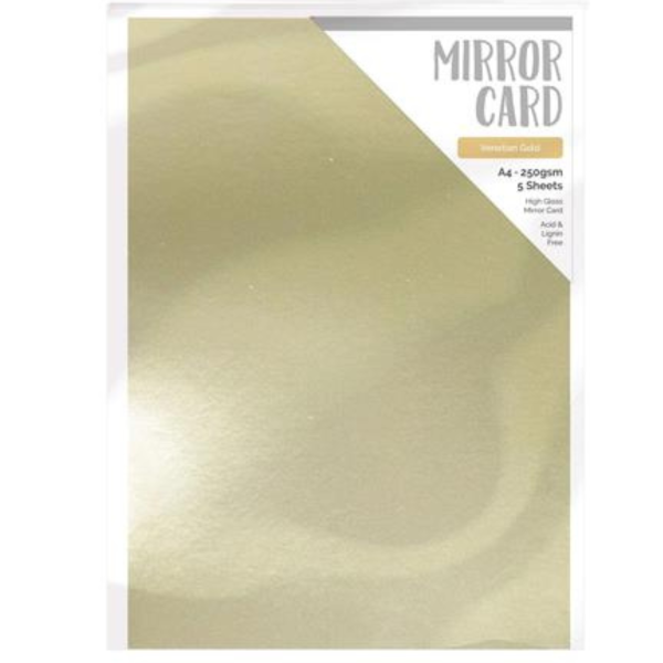 Tonic Studios - Mirror Card - Venetian Gold