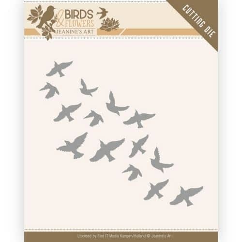 jeanine´s art flock of birds