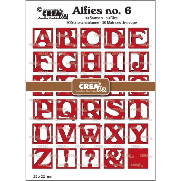 Crealies - Alphabet