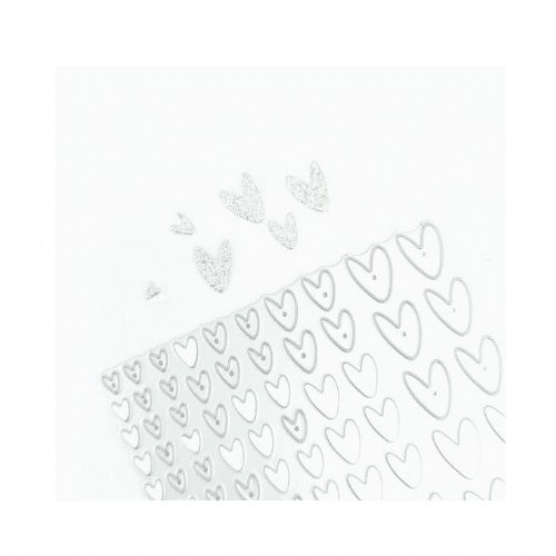 doodle heart confetti ii