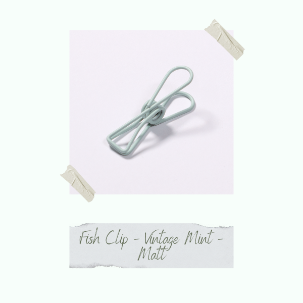 Fish Clip - Vintage Mint - Matt