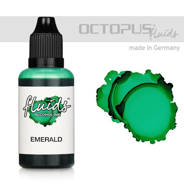 Fluids Ink Emerald