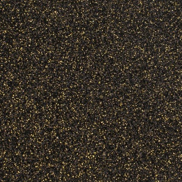 adhesive glitter paper black Gold