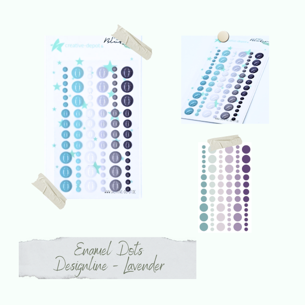 Enamel Dots - Designline - Lavender