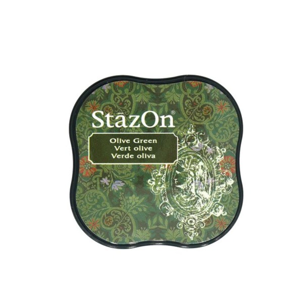 StazOn Midi Stempelkissen - Olive Green