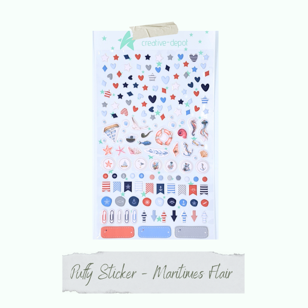Puffy Sticker - Maritimes Flair