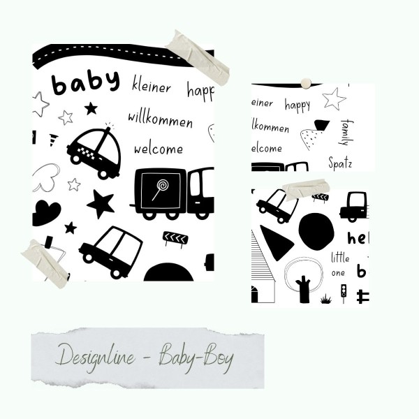 Stempelset - Designline - Baby-Boy