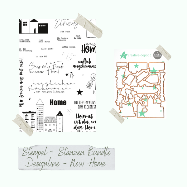Bundle - Designline - New Home - Stempelset & Stanzen