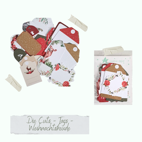 Die Cuts - Tags - Weihnachtsfreude