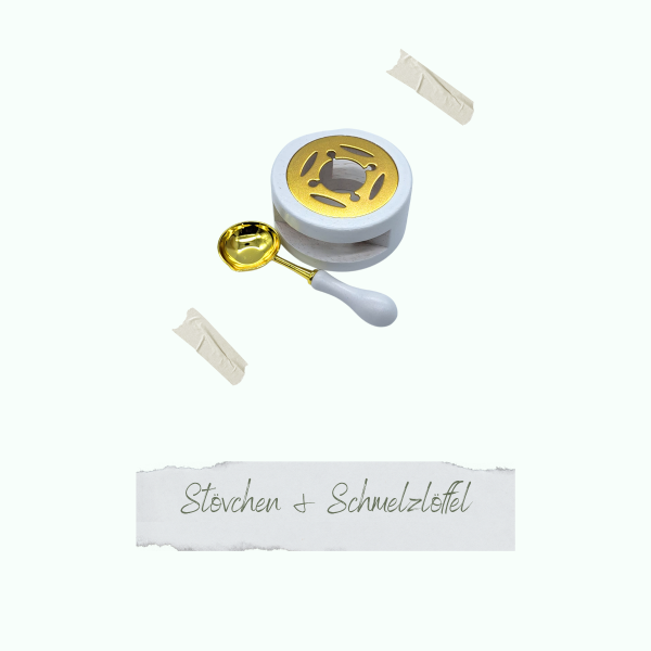 Stövchen & Schmelzlöffel - Siegelliebe