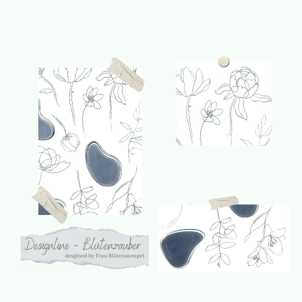 Stempelset - Designline - Blütenzauber