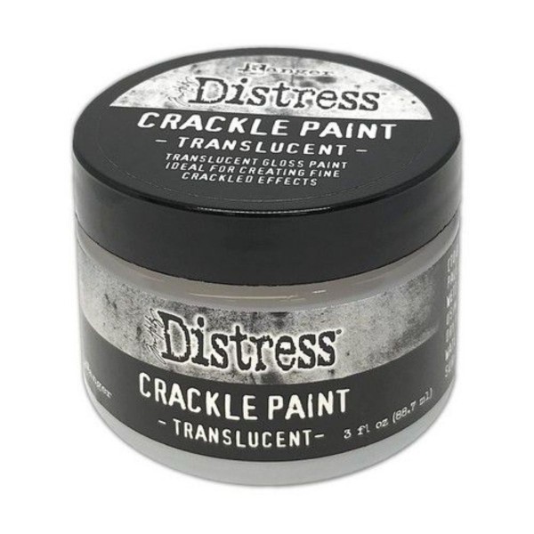 Ranger Distress Crackle Paint - Transparent