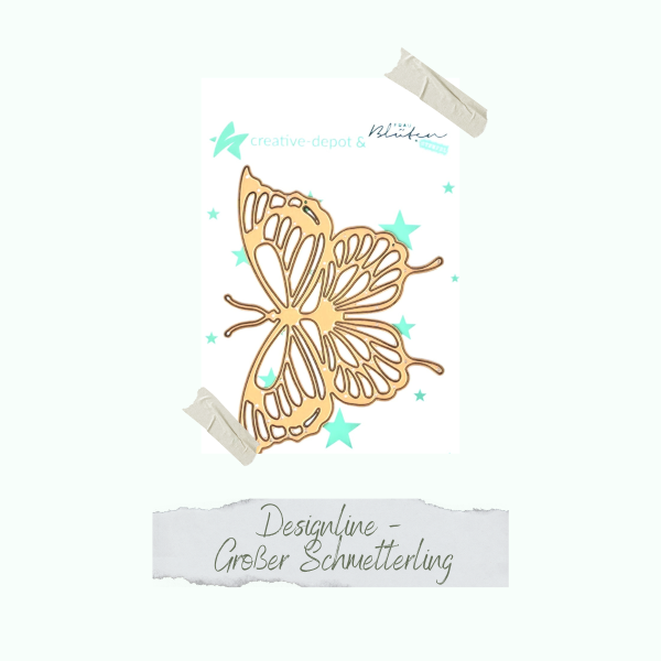 Die - Designline - Großer Schmetterling
