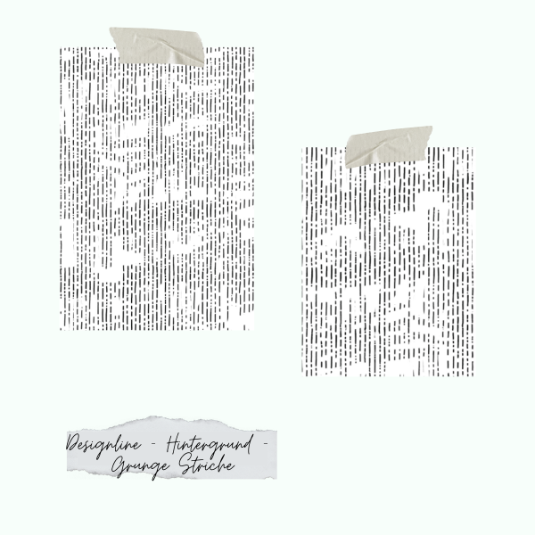 Stempelset - Designline - Hintergrund - Grunge Striche