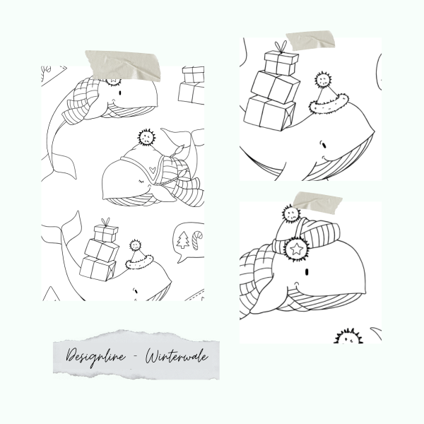 Stempelset - Designline - Winterwale